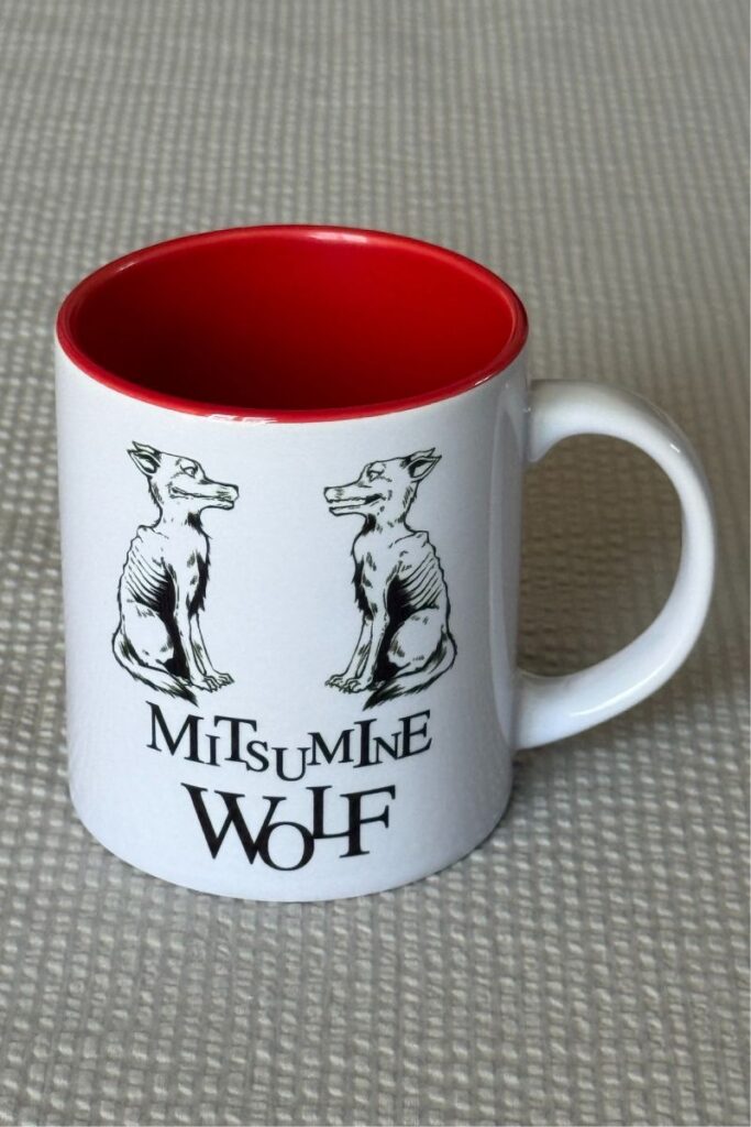 狼マグカップ(赤)