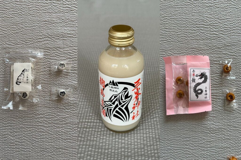 狼飴・甘酒・赤目龍キャンディの3選