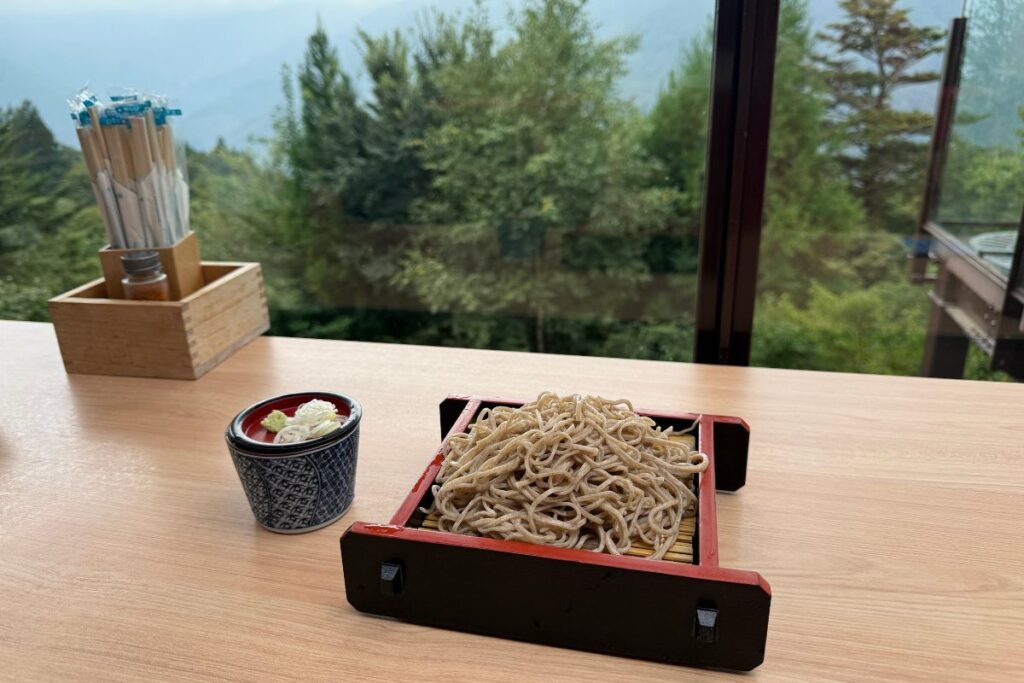 くるみ汁ざるそば