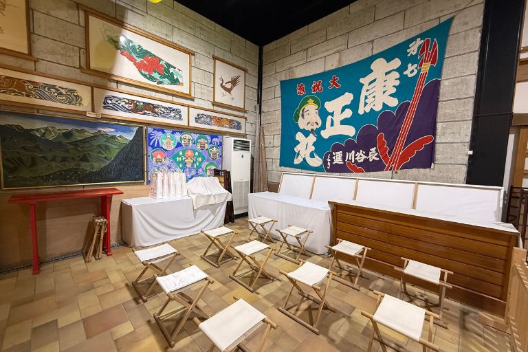 社殿内のご祈祷場所