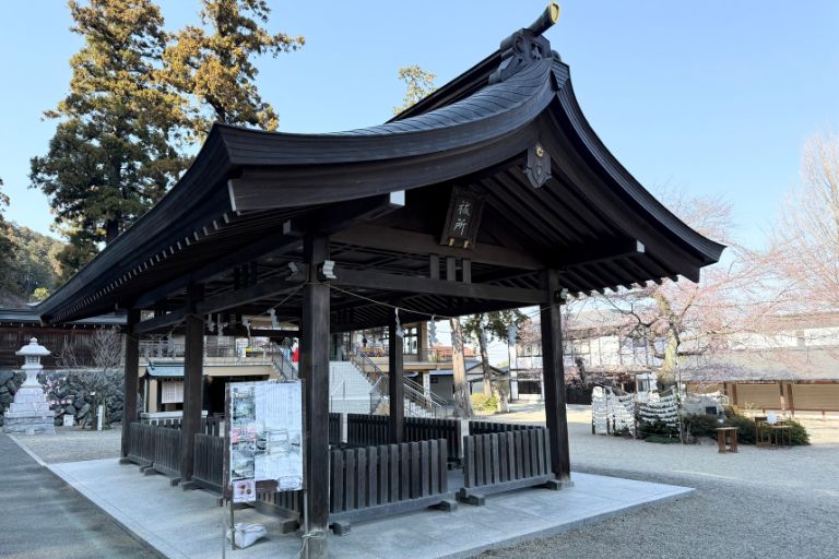 高麗神社の祓所