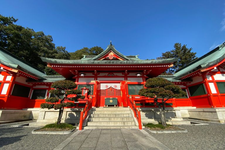 足利織姫神社の社殿